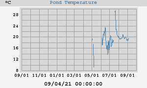 Pond Temperatures